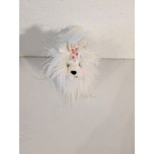Ganz Webkinz Lil Kinz Yorkie White Puppy Dog Stuffed Animal NO CODE
